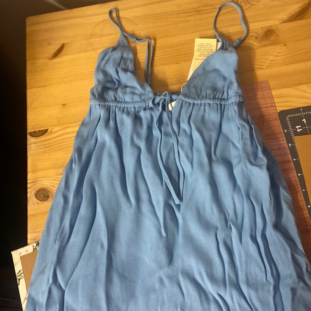 Wilfred aritiza NWT blue mini dress